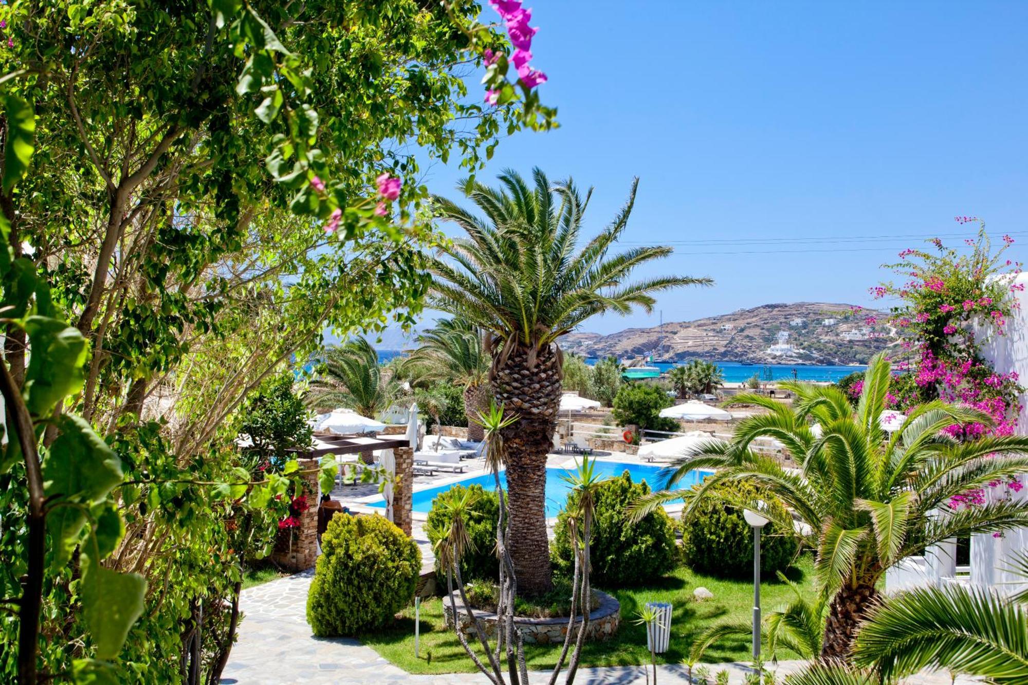 Dionysos Seaside Resort Ios Mylopotas Bagian luar foto